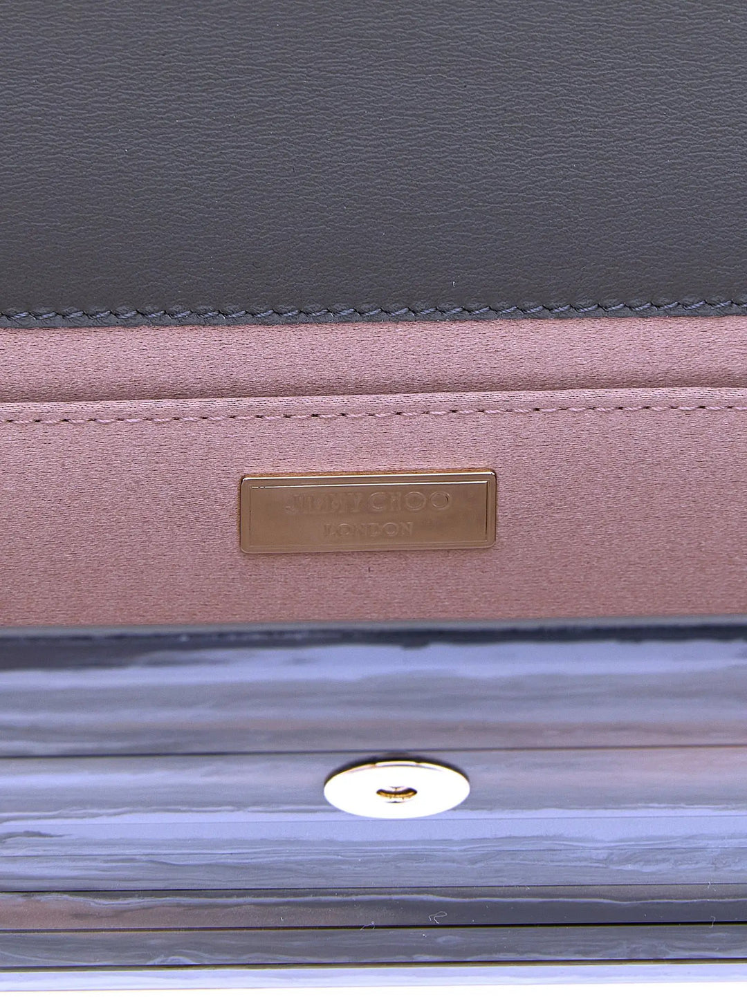 Jimmy Choo Sample Sale | Jimmy Choo Gray Polyester Clutch Bag - | Designer outlet