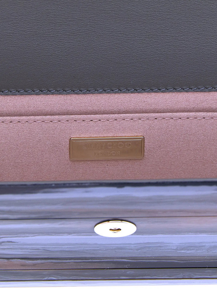 Jimmy Choo Sample Sale | Jimmy Choo Gray Polyester Clutch Bag - | Designer outlet
