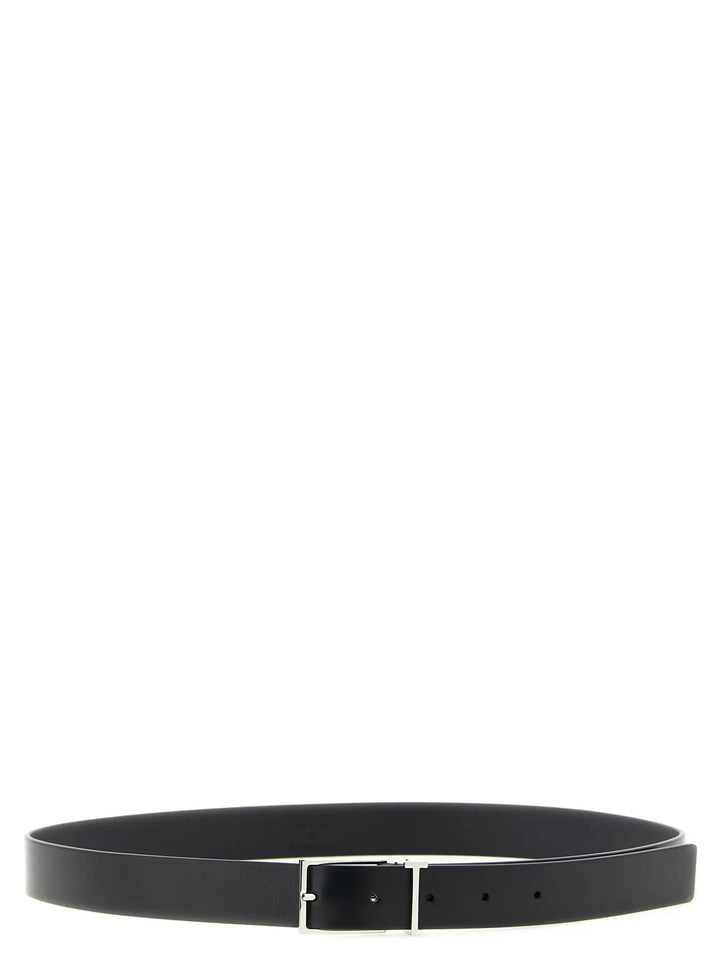 Tom Ford Black Calfskin Thin Belt