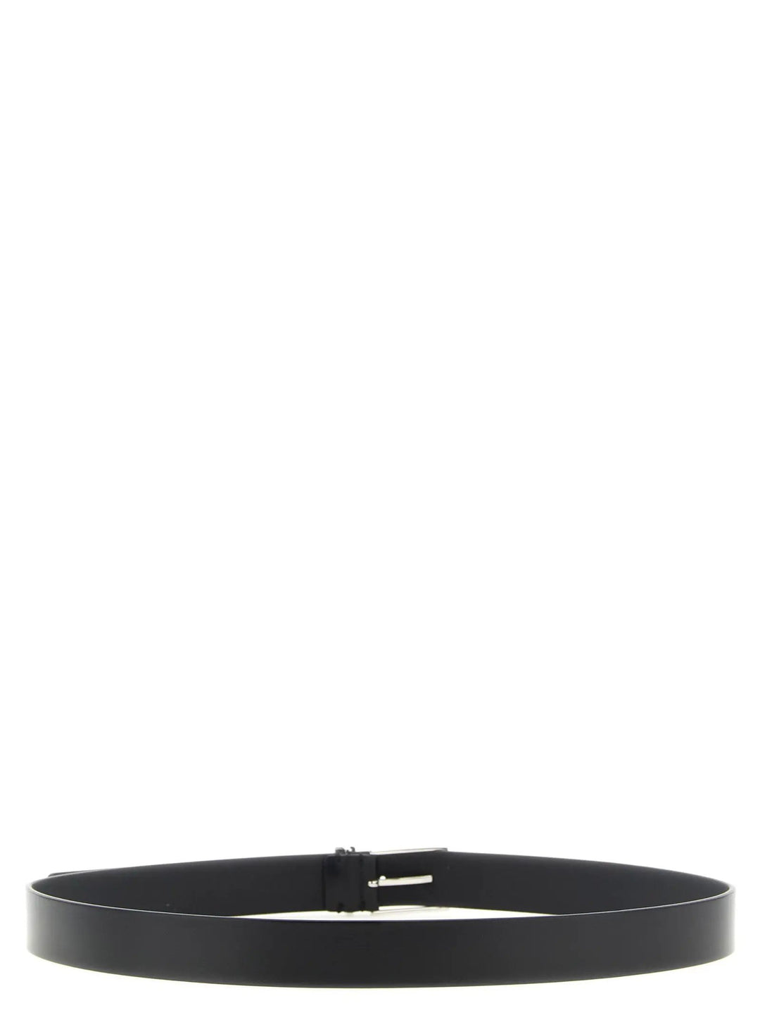 Tom Ford Black Calfskin Thin Belt