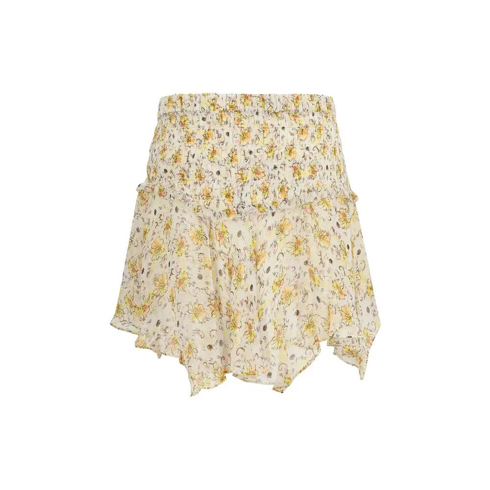 Isabel Marant Étoile Sample Sale | Isabel Marant Étoile Beige Viscose Mini Skirt - | Designer outlet