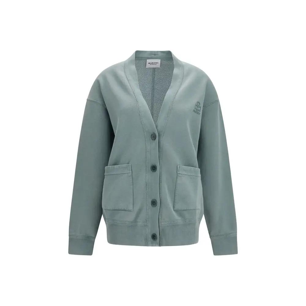 Isabel Marant Étoile Gray Cotton Cardigan