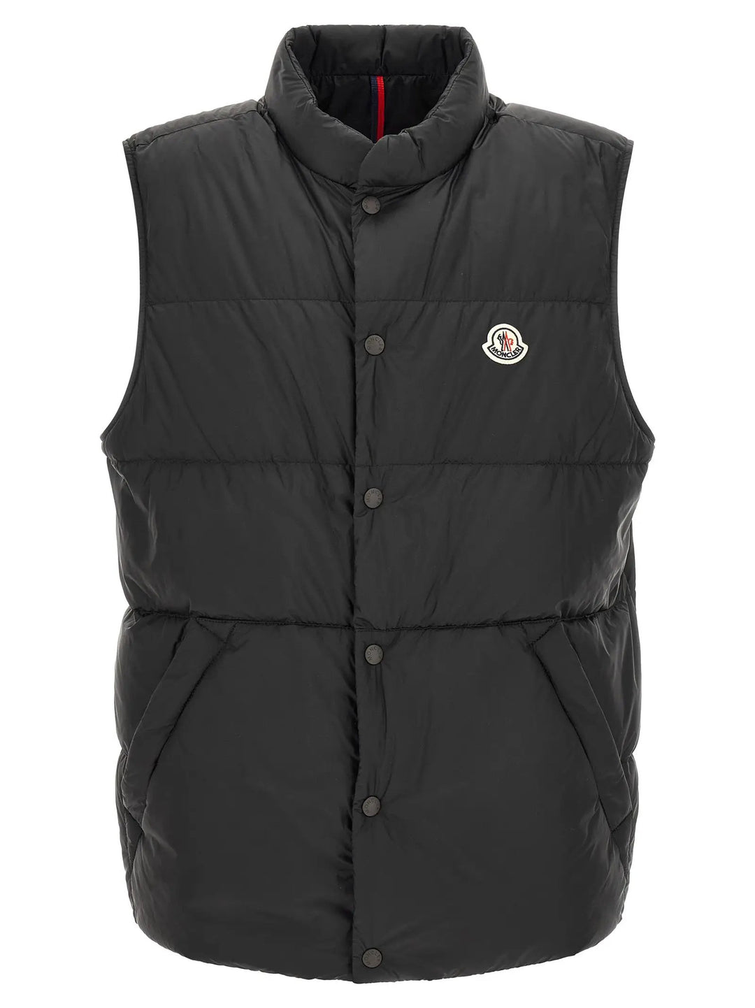 Moncler Black Polyamide Sleeveless Jacket