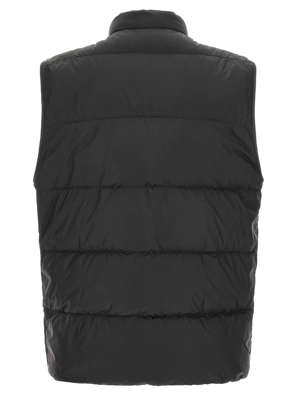 Moncler Sample Sale | Moncler Black Polyamide Sleeveless Jacket - | Designer outlet