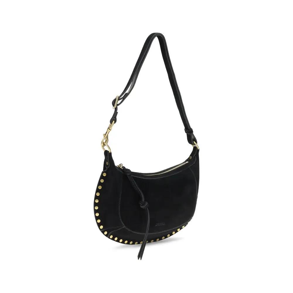 Isabel Marant Sample Sale | Isabel Marant Black Calf Leather Bos Taurus Shoulder Bag - | Designer outlet