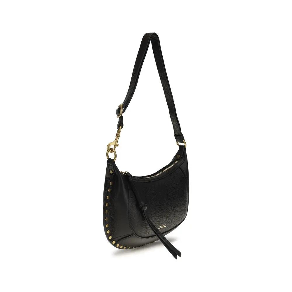 Isabel Marant Sample Sale | Isabel Marant Black Calf Leather Bos Taurus Shoulder Bag - | Designer outlet