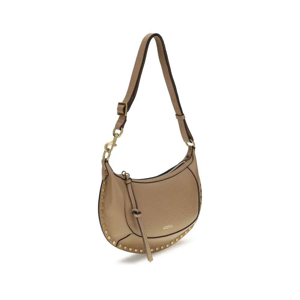 Isabel Marant Sample Sale | Isabel Marant Beige Calf Leather Bos Taurus Shoulder Bag - | Designer outlet