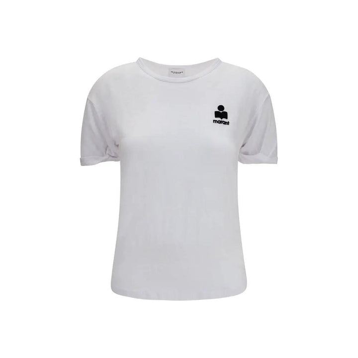 Isabel Marant Étoile White Linen T-Shirt