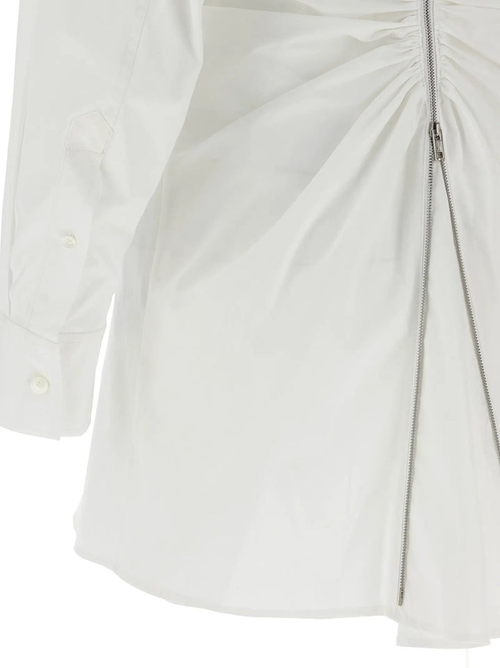 Alexander Wang White Cotton Short Dress