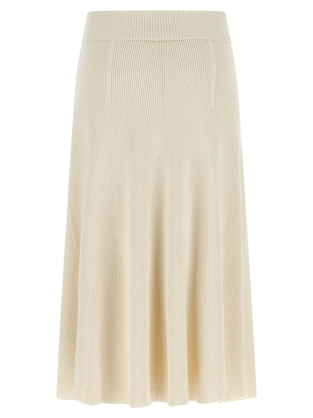 Zimmermann Sample Sale | Zimmermann Beige Viscose Midi Skirt - | Designer outlet