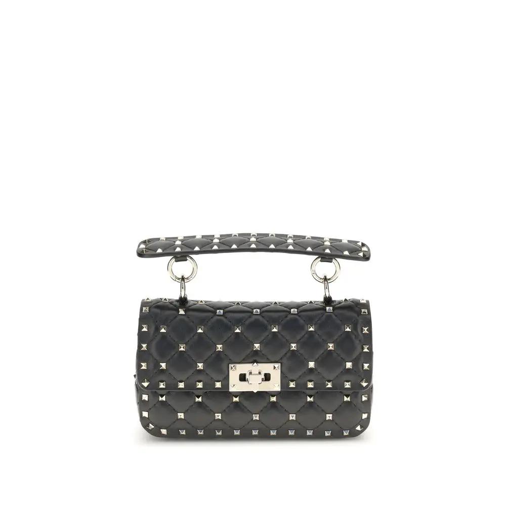Valentino Garavani Sample Sale | Valentino Garavani Black Lamb Ovis Aries Aries Shoulder Bag - | Designer outlet