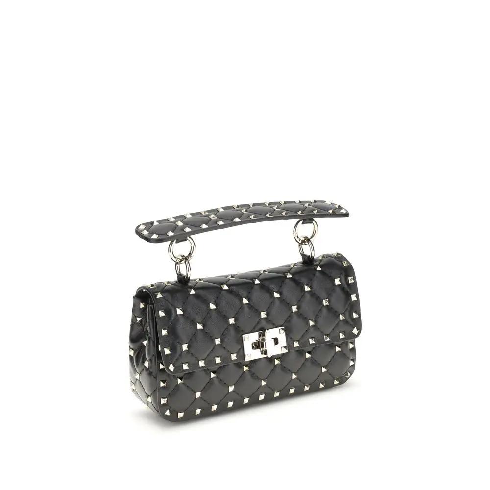 Valentino Garavani Sample Sale | Valentino Garavani Black Lamb Ovis Aries Aries Shoulder Bag - | Designer outlet