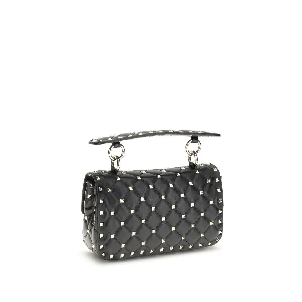 Valentino Garavani Sample Sale | Valentino Garavani Black Lamb Ovis Aries Aries Shoulder Bag - | Designer outlet