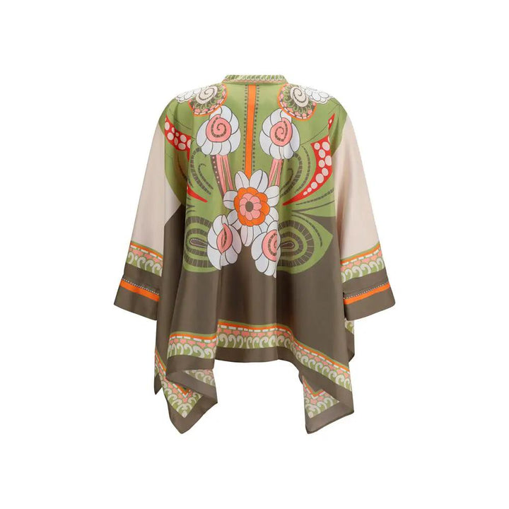 La Double J Multicolor Silk Shirt