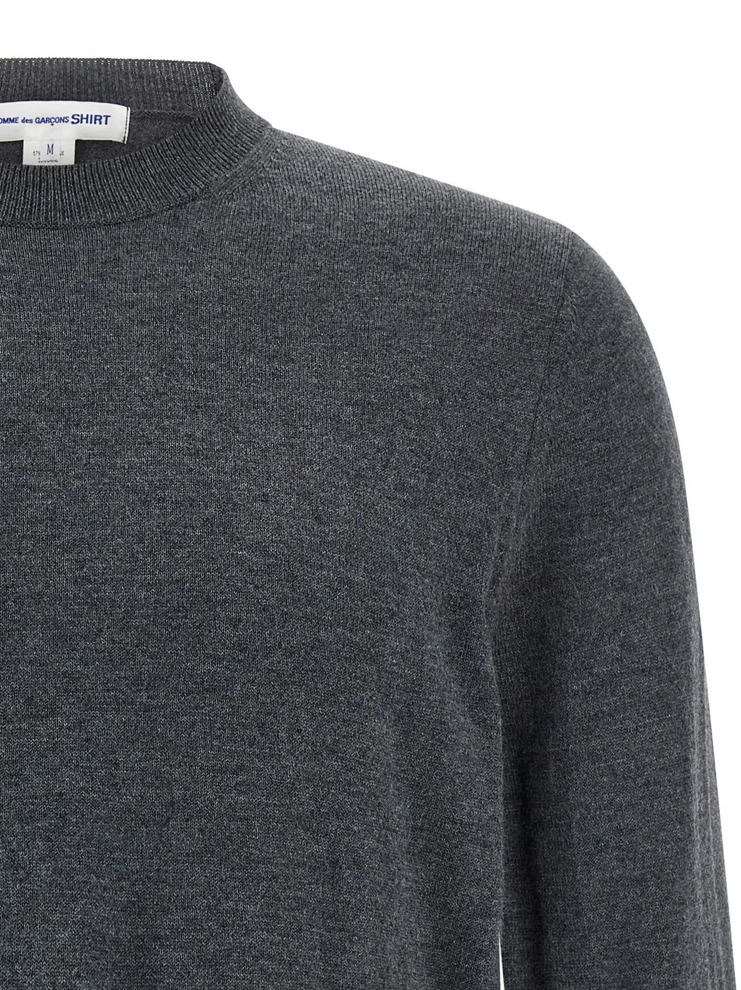 Comme Des Garçons Gray Acetate Cardigan