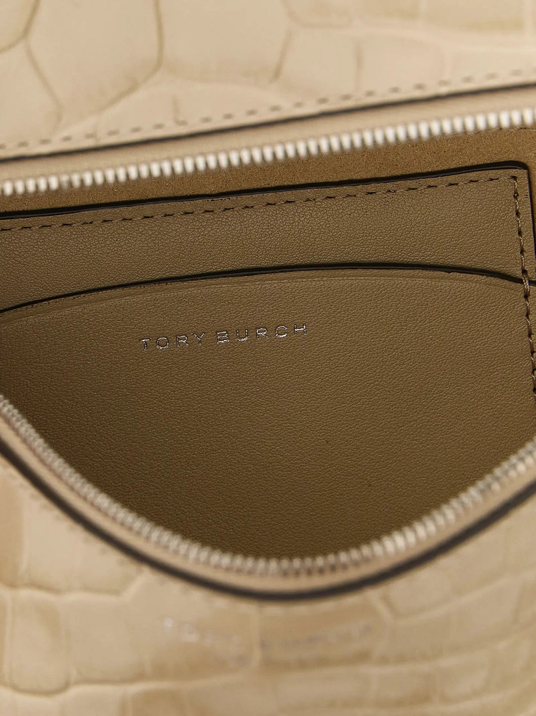 Tory Burch Beige Cowhide Shoulder Bag
