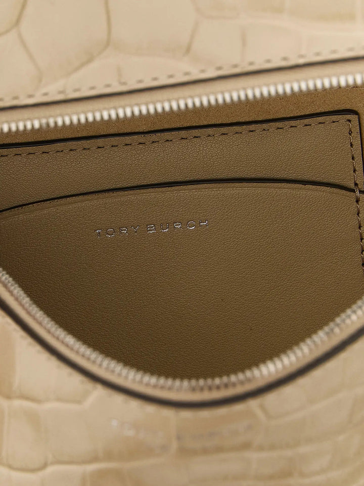 Tory Burch Beige Cowhide Shoulder Bag