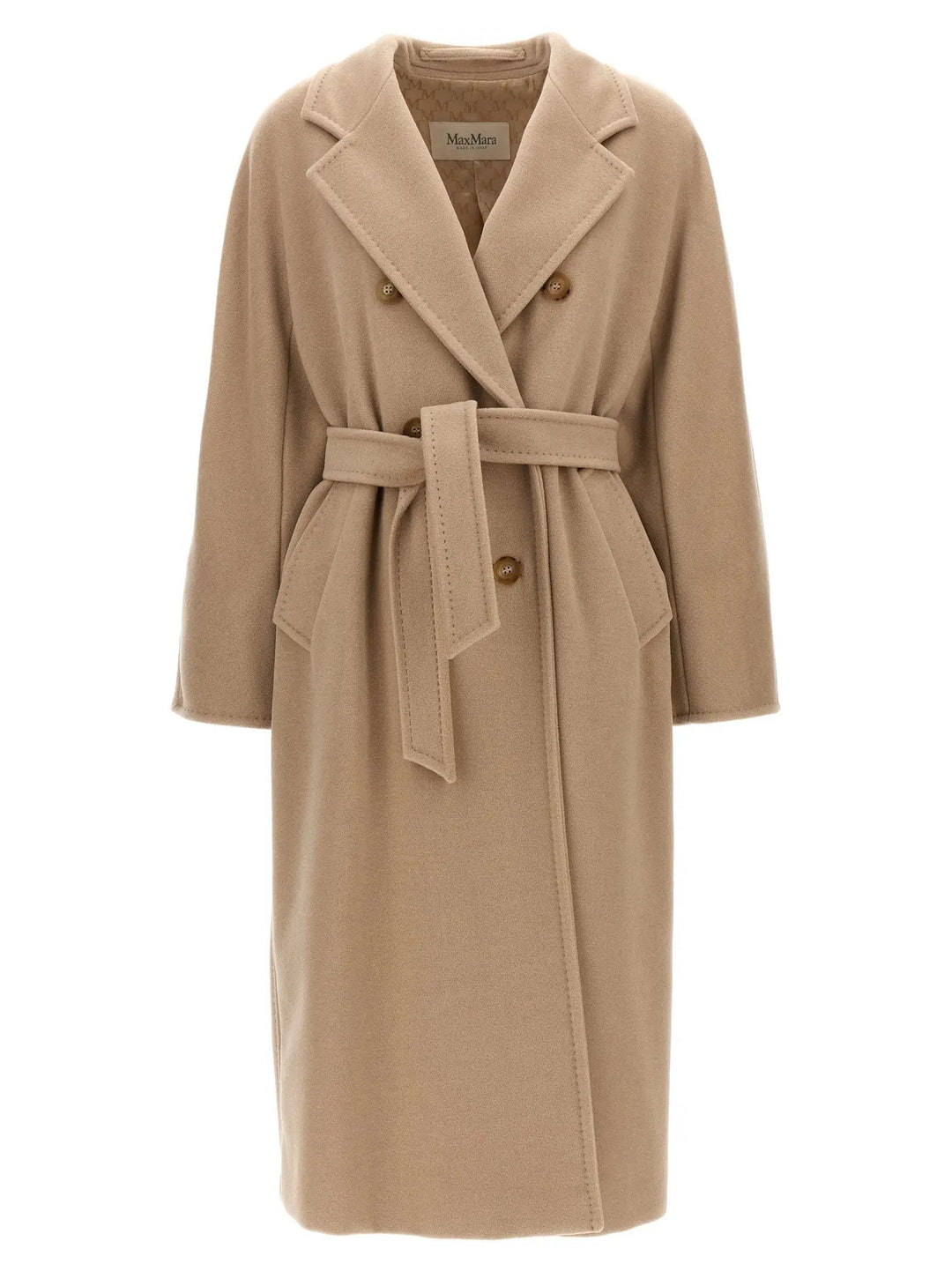 Max Mara Sample Sale | Max Mara Beige Virgin Wool Coat - | Designer outlet