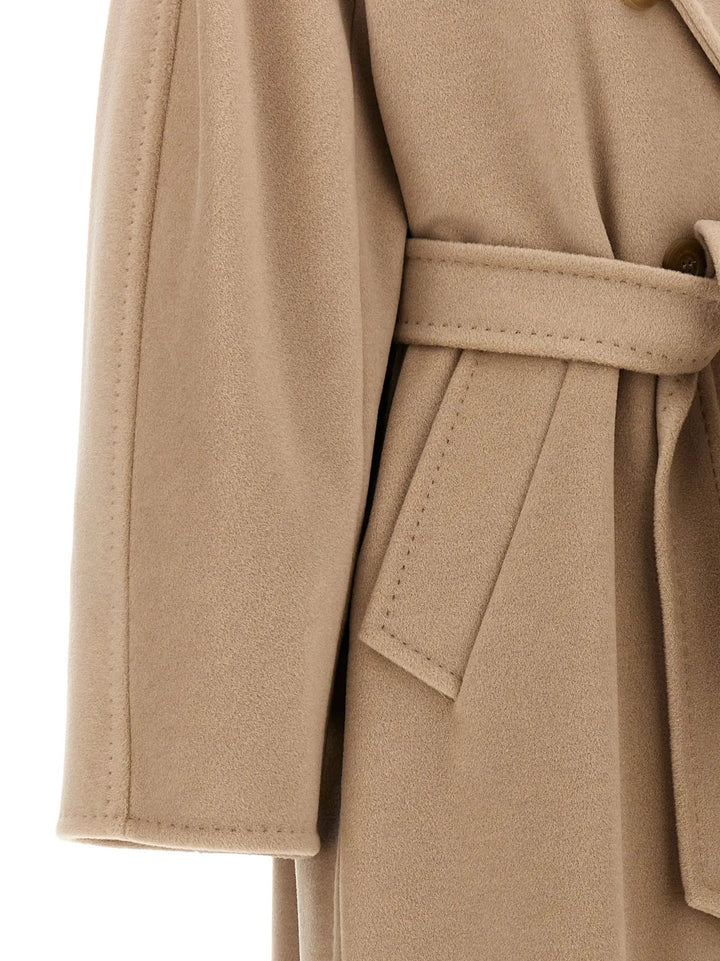 Max Mara Sample Sale | Max Mara Beige Virgin Wool Coat - | Designer outlet