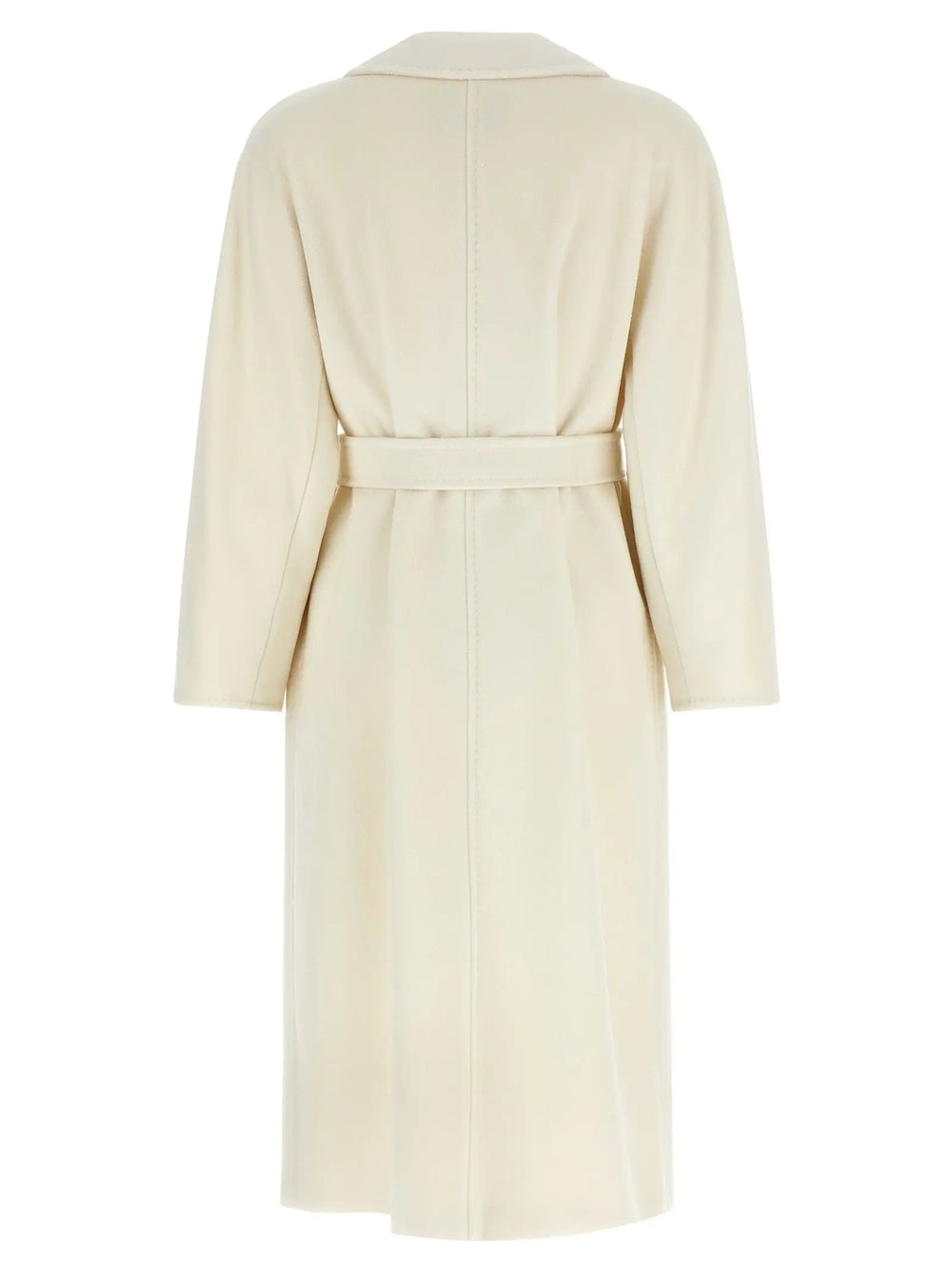 Max Mara Sample Sale | Max Mara White Virgin Wool Coat - | Designer outlet