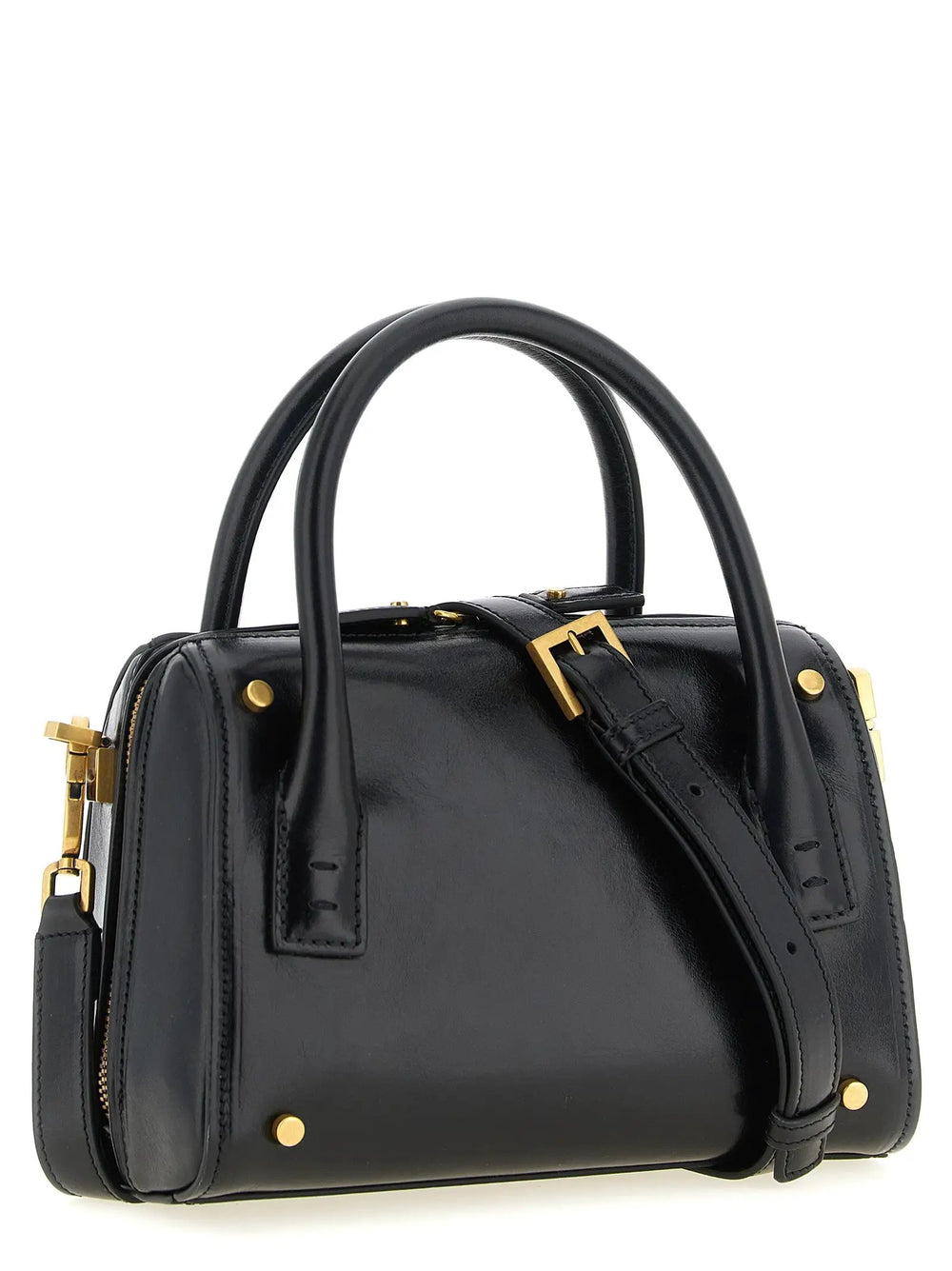 Versace Sample Sale | Versace Black Calfskin Handbag - | Designer outlet