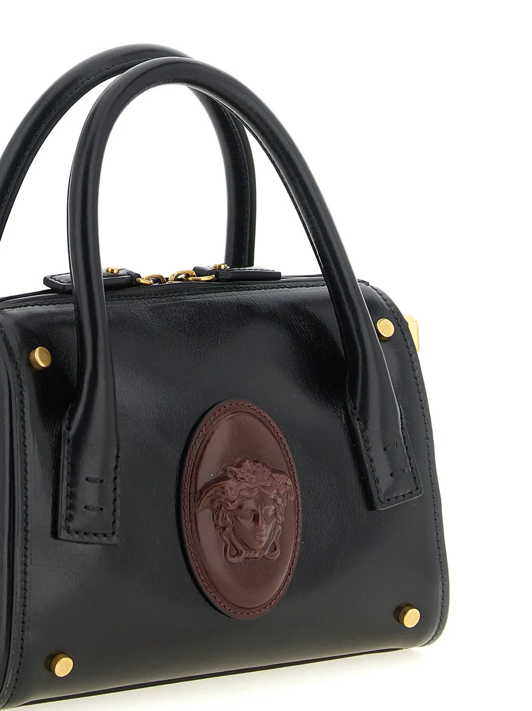 Versace Black Calfskin Handbag