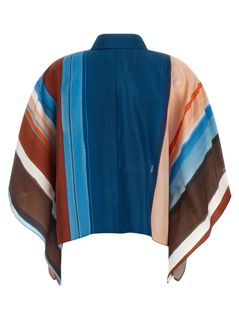 Fendi Sample Sale | Fendi Multicolor Silk Blouse - | Designer outlet