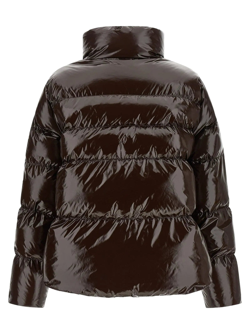 PINKO Sample Sale | PINKO Brown Polyamide Full-Length Jacket - | Designer outlet