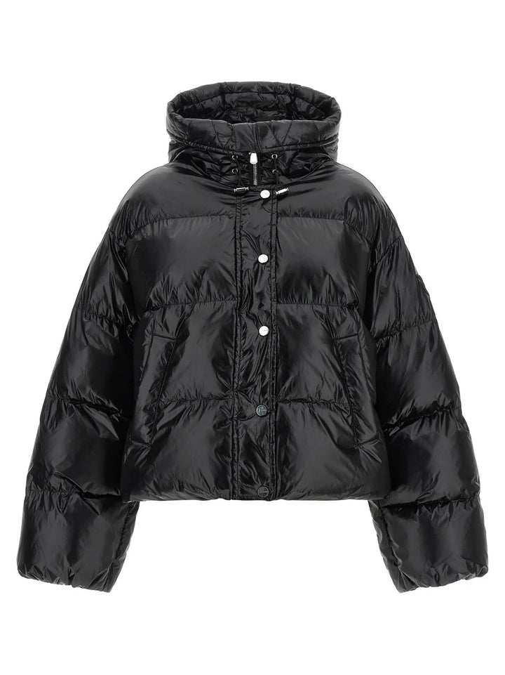 PINKO Black Polyamide Shell Jacket