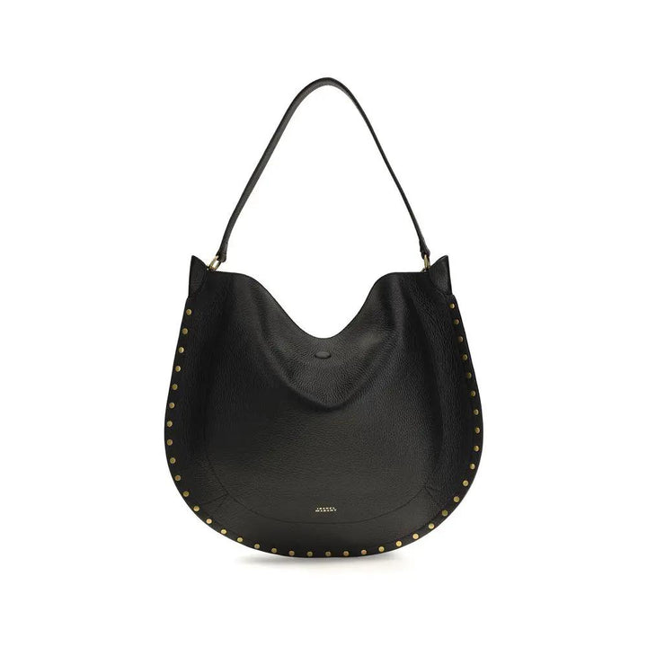 Isabel Marant Sample Sale | Isabel Marant Black Calf Leather Bos Taurus Shoulder Bag - | Designer outlet