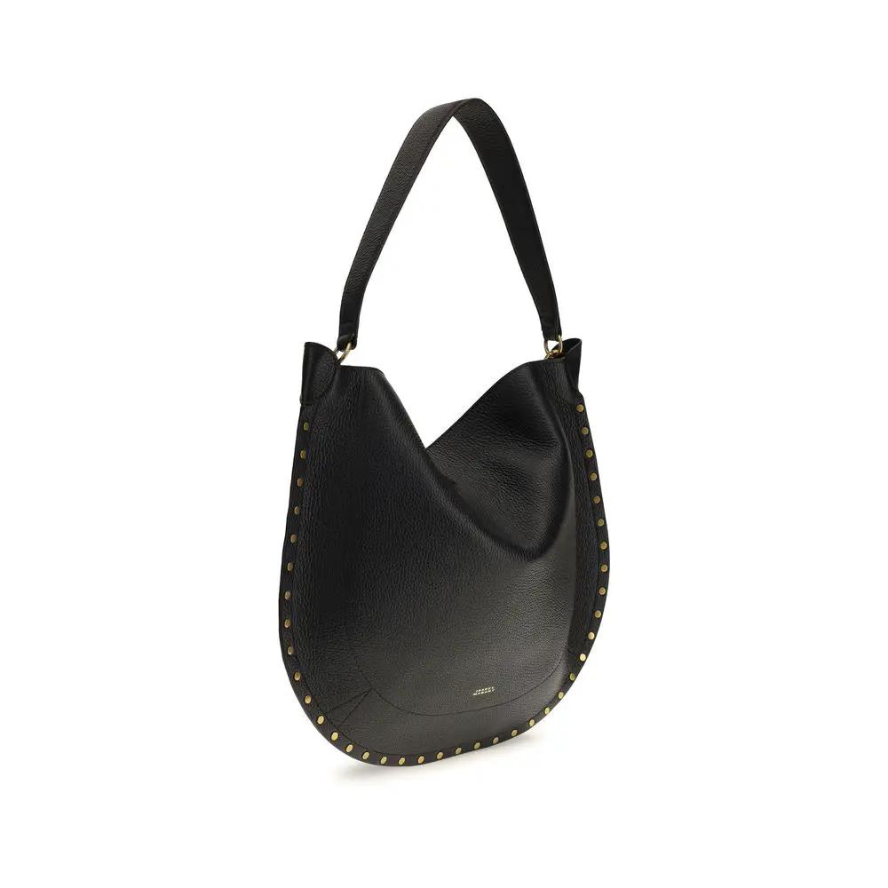 Isabel Marant Sample Sale | Isabel Marant Black Calf Leather Bos Taurus Shoulder Bag - | Designer outlet
