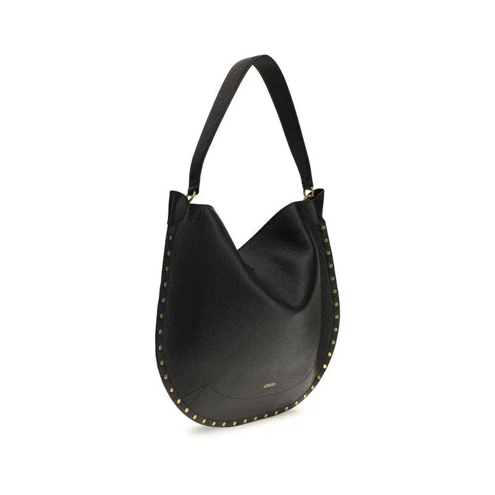 Isabel Marant Sample Sale | Isabel Marant Black Calf Leather Bos Taurus Shoulder Bag - | Designer outlet