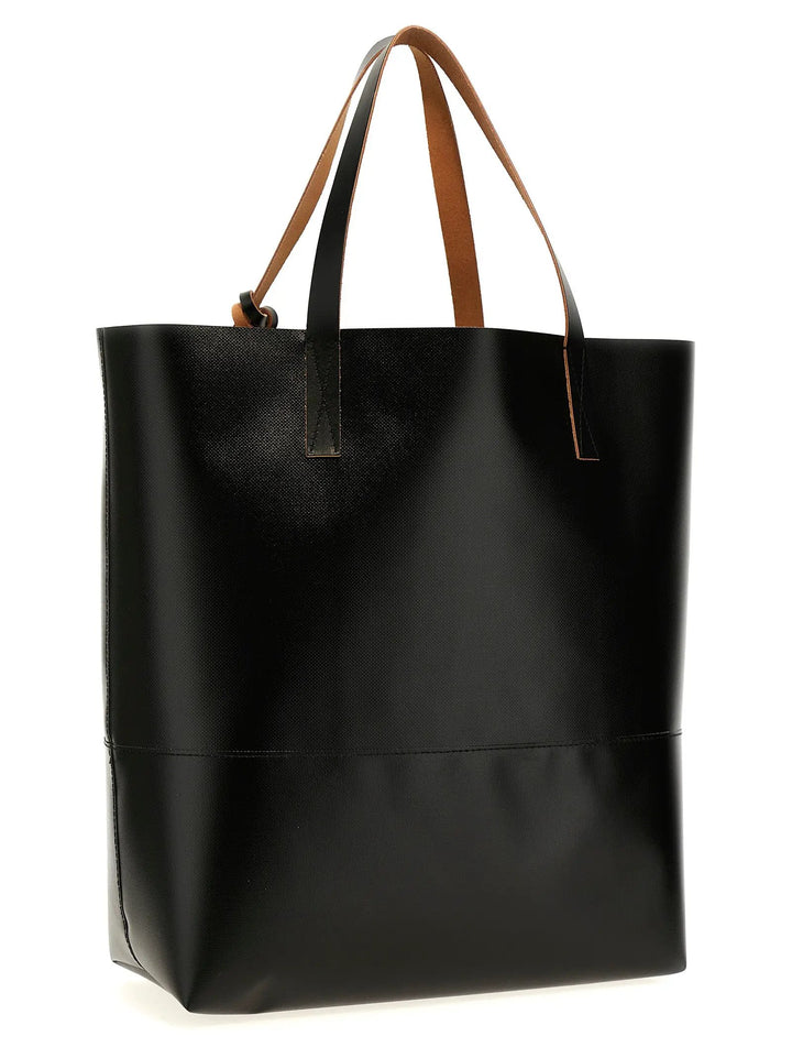 Marni Black Polyethylene Tote Bag