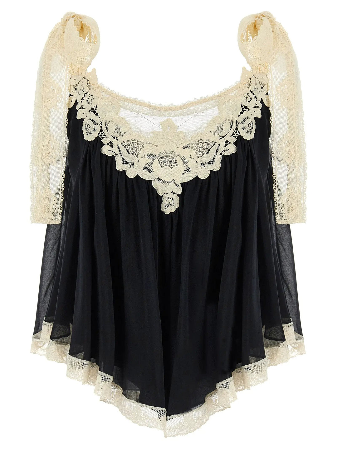 Zimmermann Sample Sale | Zimmermann Bicolor Cotton Shirt - | Designer outlet