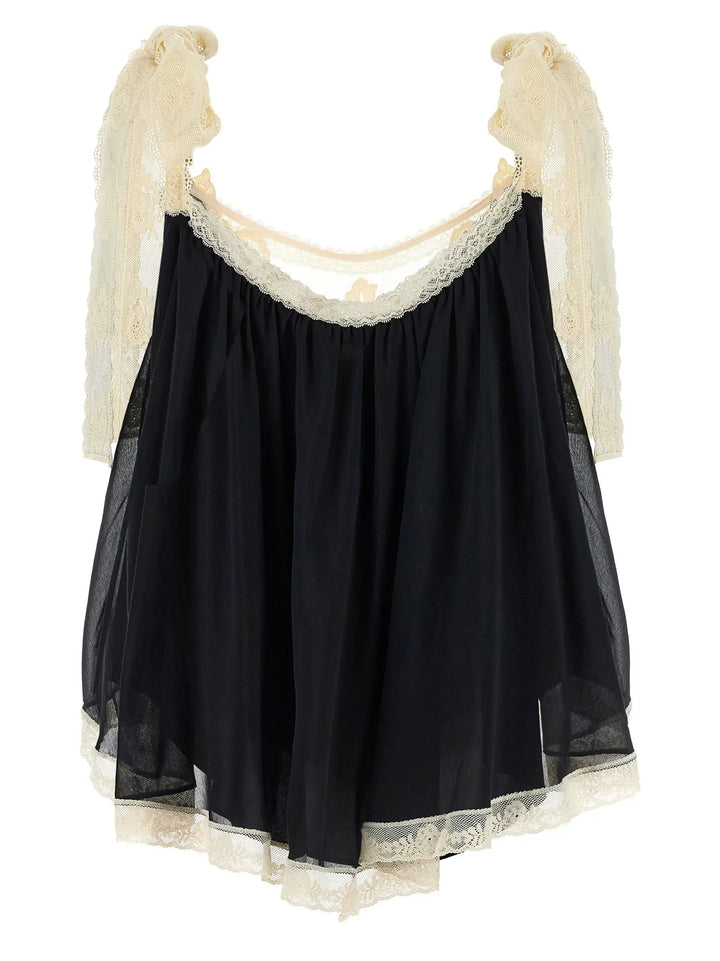 Zimmermann Sample Sale | Zimmermann Bicolor Cotton Shirt - | Designer outlet