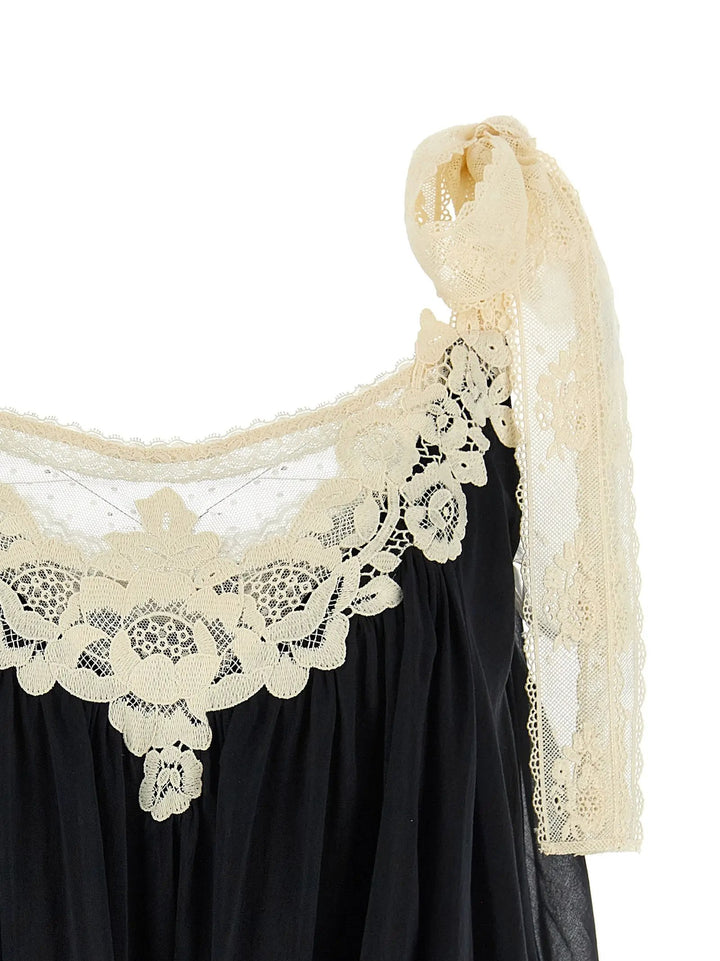 Zimmermann Sample Sale | Zimmermann Bicolor Cotton Shirt - | Designer outlet