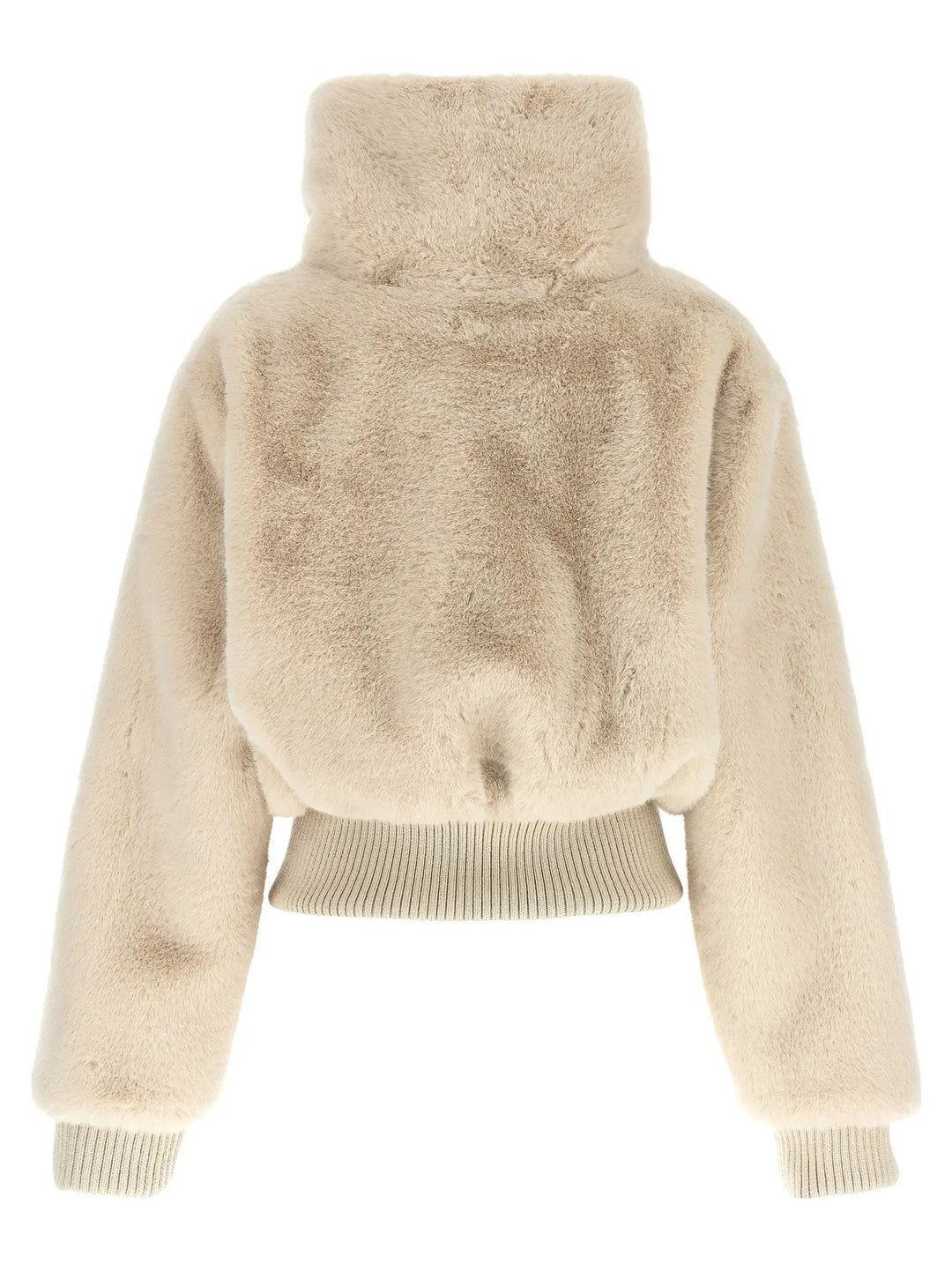 PINKO Beige Polyester Full-Length Jacket