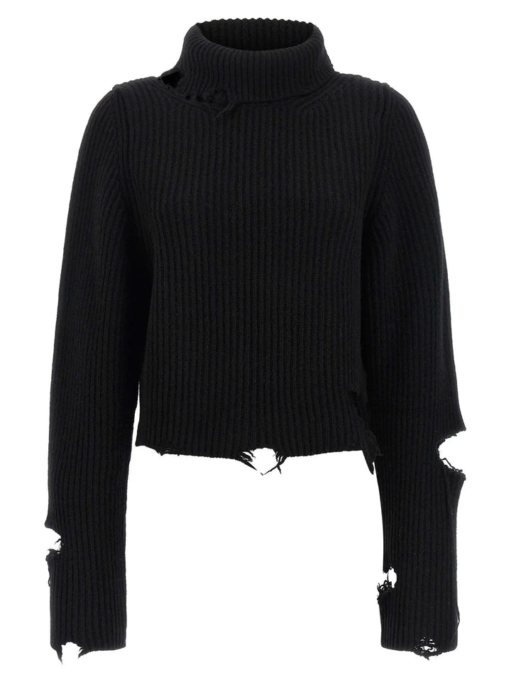 Haikure Sample Sale | Haikure Black Merino Wool Cardigan - | Designer outlet