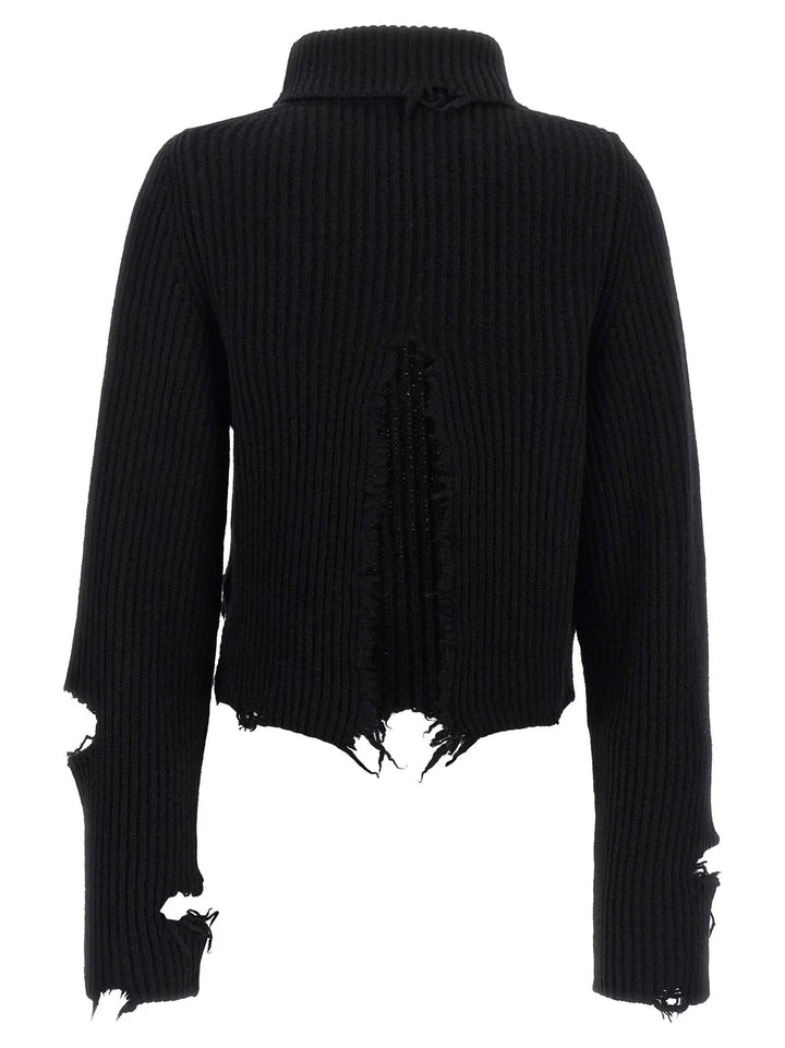 Haikure Sample Sale | Haikure Black Merino Wool Cardigan - | Designer outlet