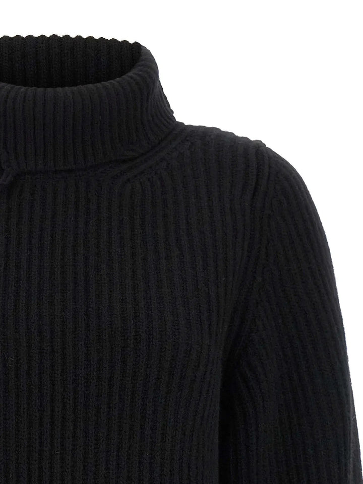 Haikure Sample Sale | Haikure Black Merino Wool Cardigan - | Designer outlet