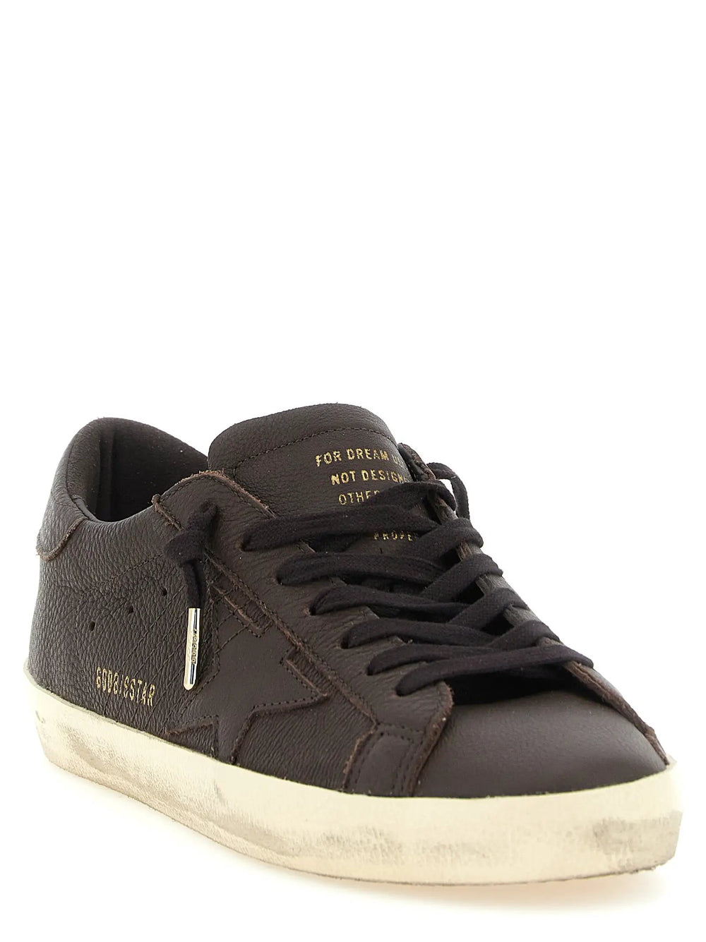 Golden Goose Sample Sale | Golden Goose Brown Cowhide Low Top Sneakers - | Designer outlet