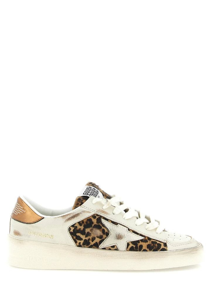 Golden Goose Sample Sale | Golden Goose Multicolor Goatskin Low Top Sneakers - | Designer outlet