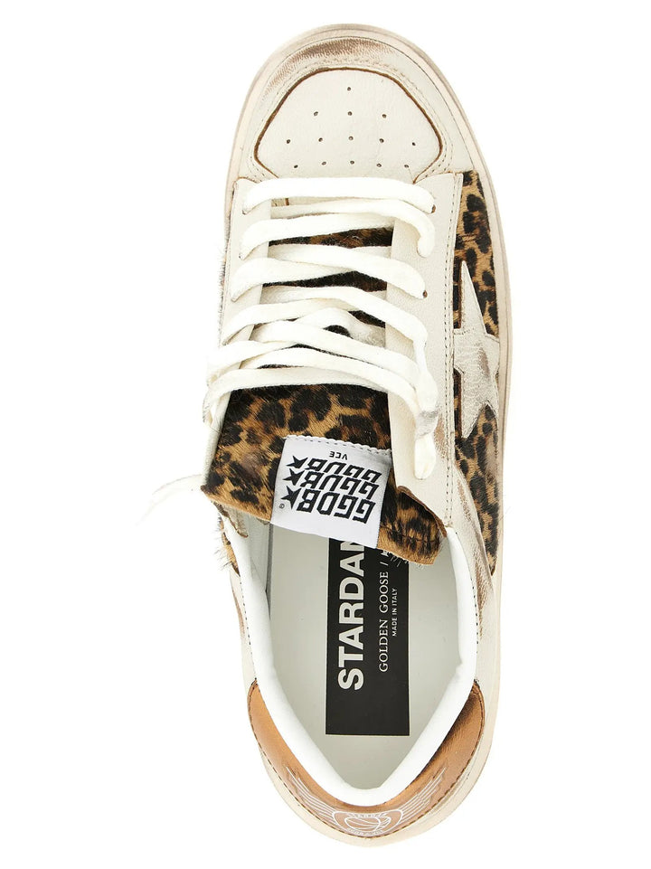 Golden Goose Sample Sale | Golden Goose Multicolor Goatskin Low Top Sneakers - | Designer outlet