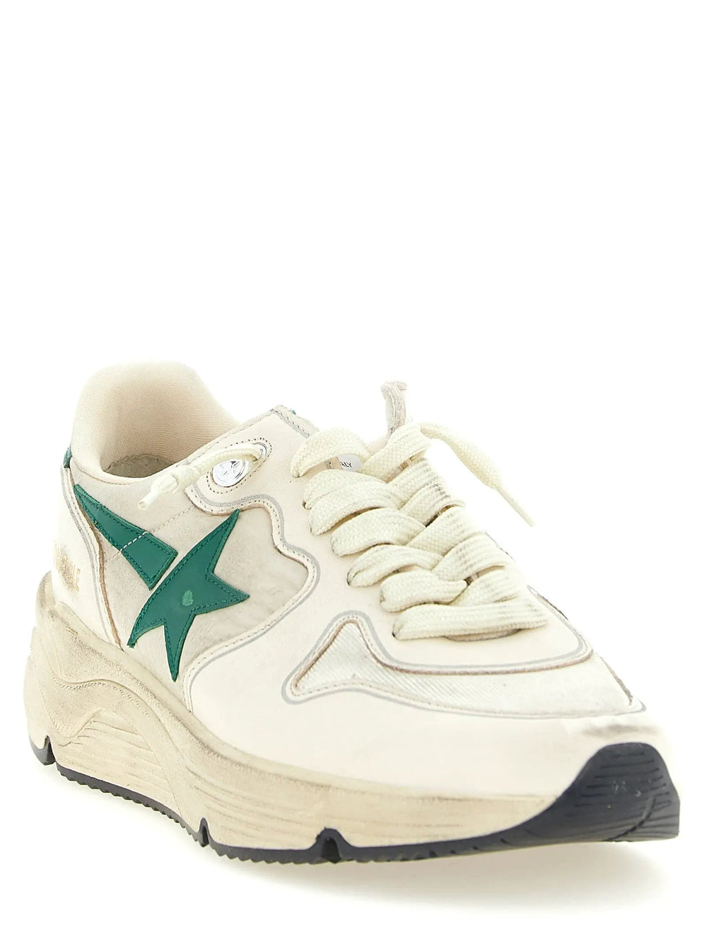 Golden Goose Sample Sale | Golden Goose Bicolor Leather Athletic Sneakers - | Designer outlet