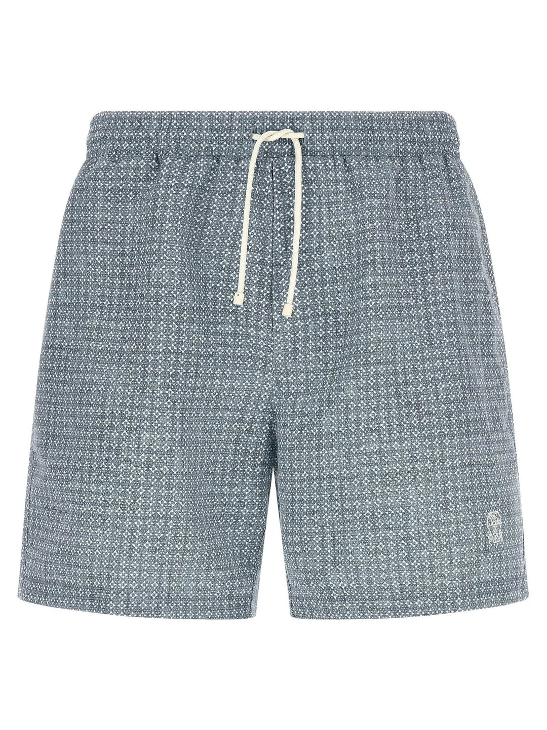 Brunello Cucinelli Sample Sale | Brunello Cucinelli Blue Polyester Swim Shorts - | Designer outlet