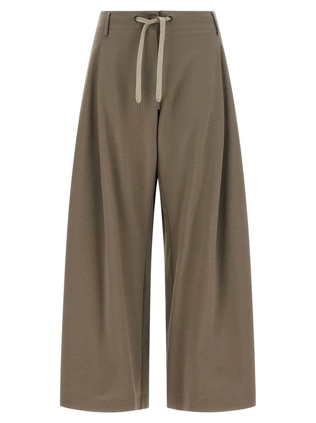 Brunello Cucinelli Gray Cotton Athletic Pants
