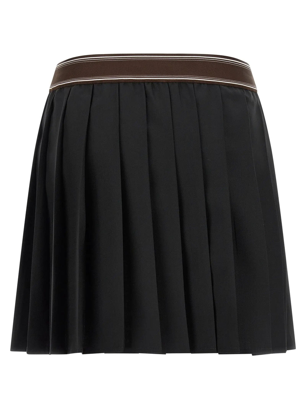 Versace Sample Sale | Versace Black Wool Long Skirt - | Designer outlet