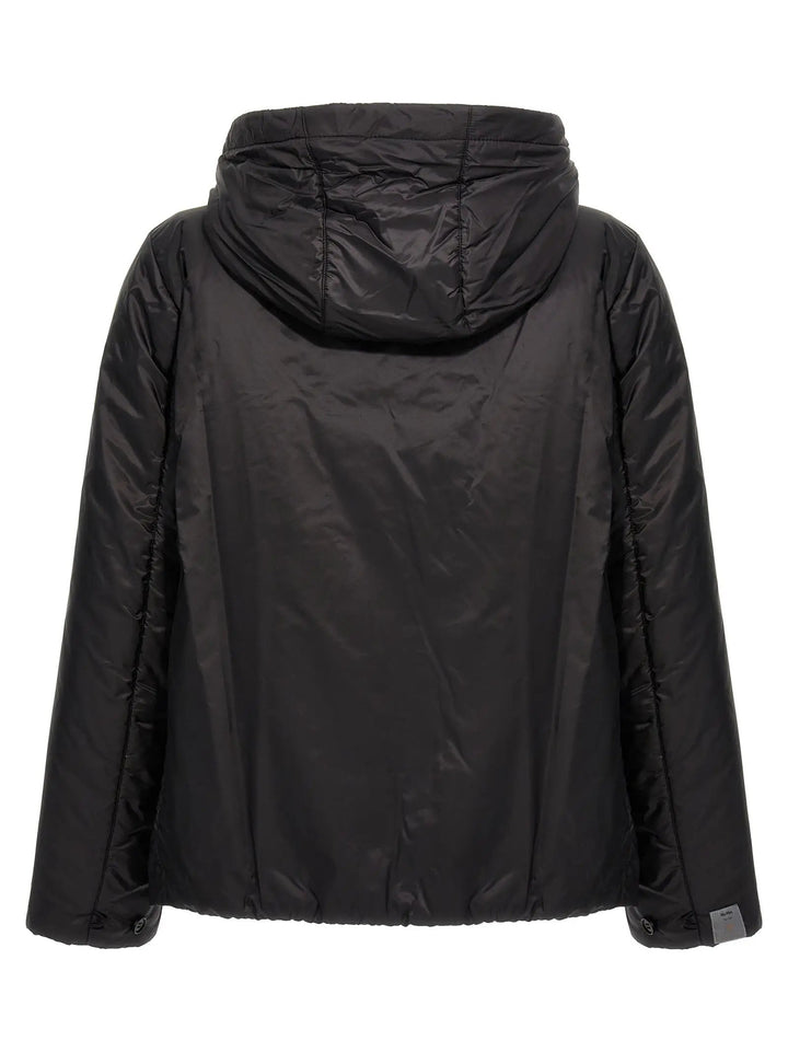 Max Mara Black Polyester Shell Jacket