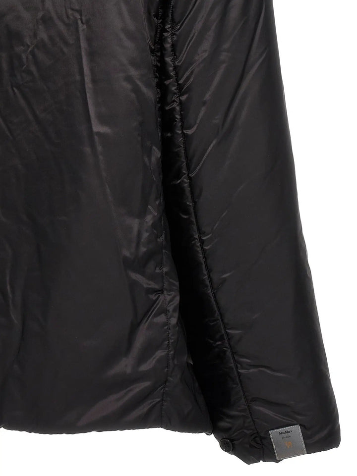 Max Mara Black Polyester Shell Jacket