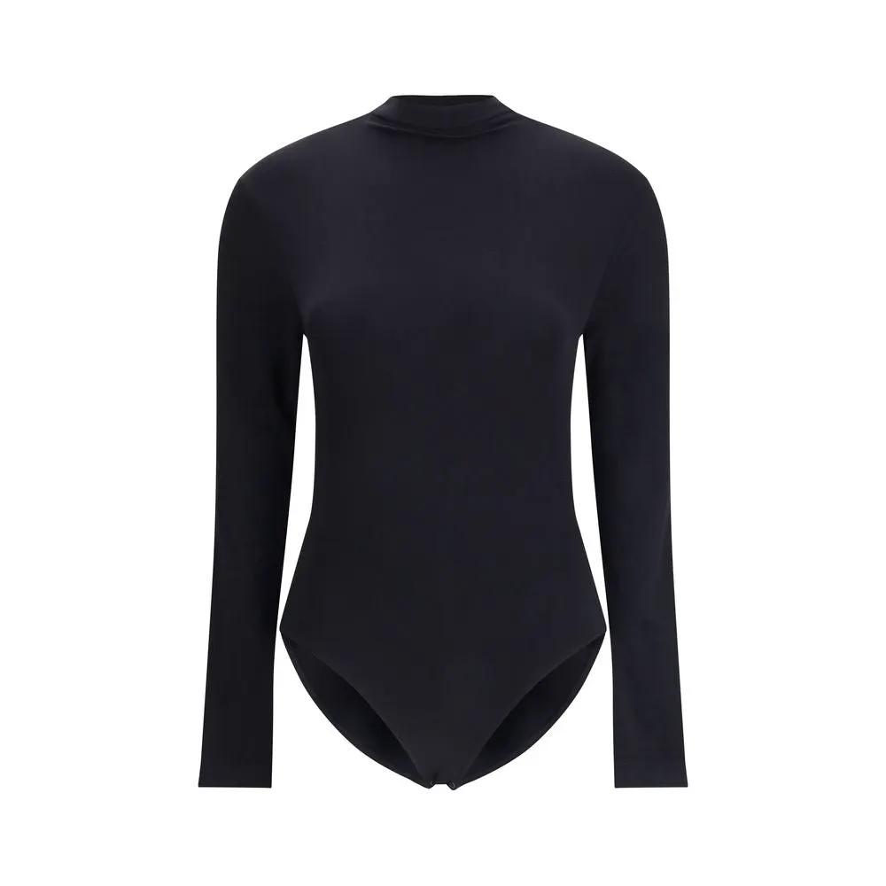Wolford Black Polyamide Bodysuit